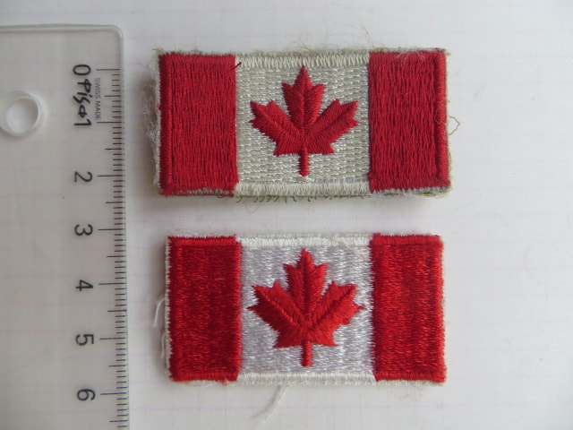 Canada Cloth Shoulder Titles and Badges