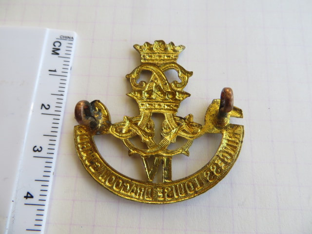 Canada 4th Princess Louise Dragoon Guards Cap Badge - 1950 Version